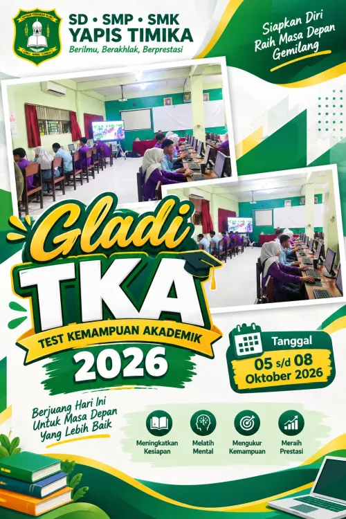 Gladi Bersih Tes Kemampuan Akademik (TKA)